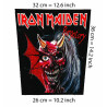 Back patch Iron Maiden Purgatory Big backpatch Motorhead,Guns n Roses,Metallica,Exsodus,Ove,Back patch 100% Canvas