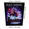 Back patch Iron Maiden The Book of souls NY Big back patch Motorhead,Guns n Roses,Metallica,Back patch 100% Canvas