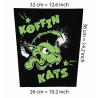 Back patch Koffin Kats Big Back patch Mad Sin Demented Are go The Meteors Psychobilly rock1,Back patch 100% Canvas