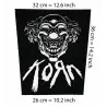 Back patch Korn Big Back patch Slayer,Metallica,Stone Sour,Lamb of God,Limp Bizkit,Downset,Back patch 100% Canvas