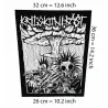 Back patch Krigskontrast Back patch crust d-beat punk aus rotten doom disrupt amebix chaos,Back patch 100% Canvas