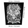Back patch Lamb of God Big Back patch Slayer,Metallica,Stone Sour,Limp Bizkit,Downset,Korn,Back patch 100% Canvas