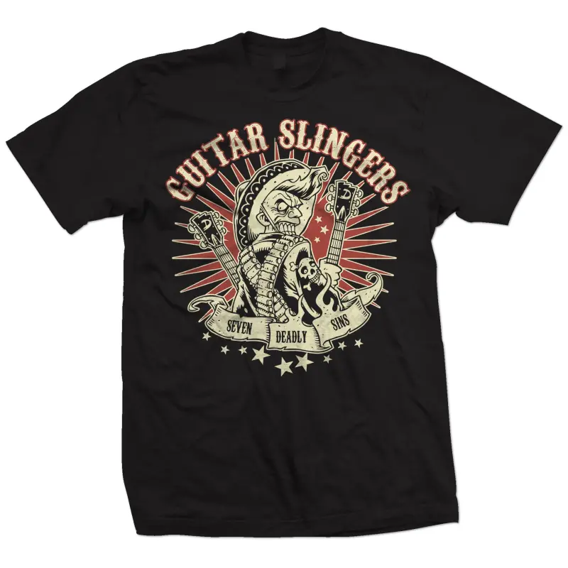 Guitar Slingers T-Shirt - AllBestShirts