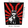 Back patch Lemmy middle finger Big back patch Exsodus,Overkill,AC-DC,Iron Maiden,Testament,1,Back patch 100% Canvas