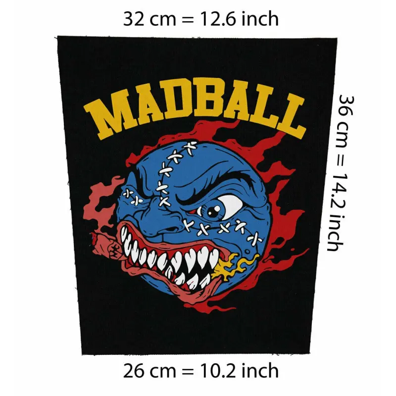 Back patch Madball Agnostic Front Backpatch pma Sick of it all NYHC judge HC punk Slapshot,Back patch 100% Canvas