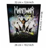 Back patch Manowar Big back patch,Motorhead,heavy metal,Therion,Hammerfall,Anthrax,Metallic,Back patch 100% Canvas