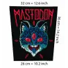 Back patch Mastodon cat Big Back patch Gojira Neurosis sludge metal feist Killer be Killed,Back patch 100% Canvas