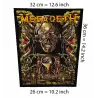 Back patch Megadeth 35 years Big back patch thrash metal,Napalm Death,Hatebreed,Anthrax,Met back patch 100% Canvas