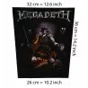 Back patch Megadeth cop Big back patch thrash metal,Napalm Death,Hatebreed,Anthrax,Metallic 100% Canvas