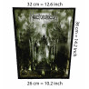 Back patch Necronomicon Back patch black metal,death,Cradle of filth,Immortal,Emperor,Zyklo,bachpatch 100% Canvas