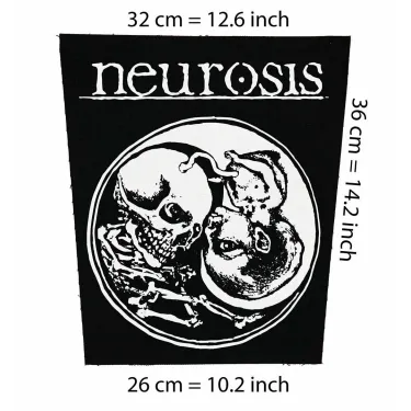 Back patch Neurosis Big Back patch sludge metal Tribes of Neurot,Mastodon,Jarboe,Pantera,backpatch 100% canvas