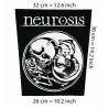 Back patch Neurosis Big Back patch sludge metal Tribes of Neurot,Mastodon,Jarboe,Pantera,backpatch 100% canvas