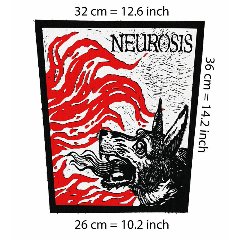 Back patch Neurosis Big Back patch sludge metal,tribes of Neurot,Mastodon,Jarboe,Pantera,backpatch 100% canvas