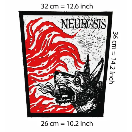 Back patch Neurosis Big Back patch sludge metal,tribes of Neurot,Mastodon,Jarboe,Pantera,backpatch 100% canvas