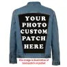 Custom Patch Back Patch Photo Patch Personalized Patch BackPatch Jacket Patch