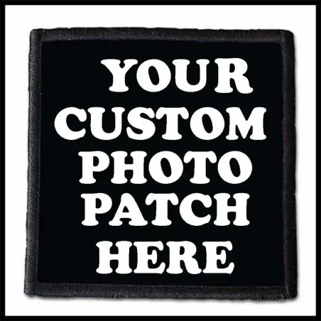 #1 Custom Photo Square Patch | Personalized Back Patch for Jackets
