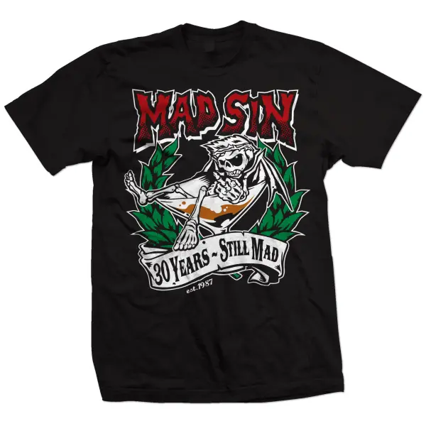 Mad Sin - 30 years still mad T-Shirt - AllBestShirts
